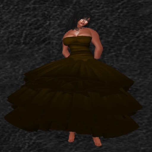 (**SUS**)Omega-Santia Brown Dress/Gown