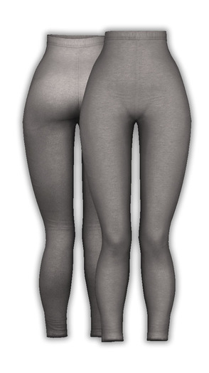 .:villena:. - H/W Leggings Light Gray