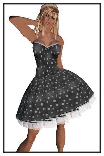 Black Polka Dots