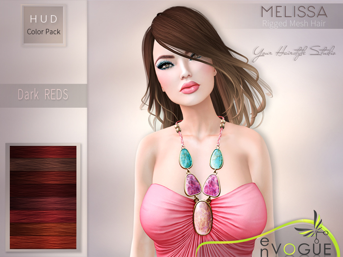 enVOGUE - HAIR Melissa - Dark Reds