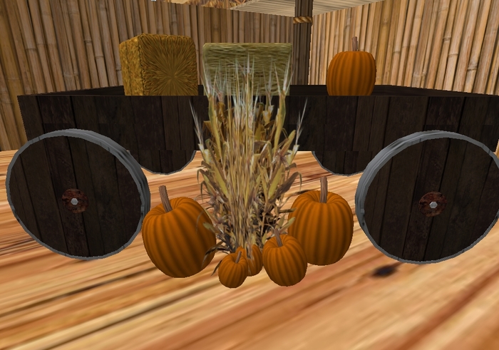 Hay Ride Cart and Trim