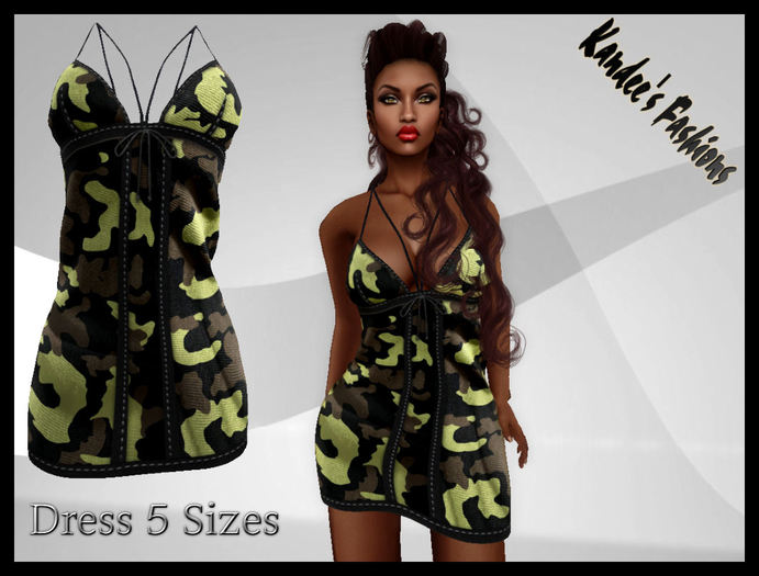 Camo Cami Dress