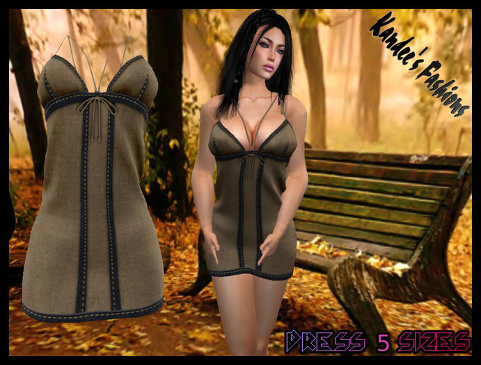 Brown Cami Dress