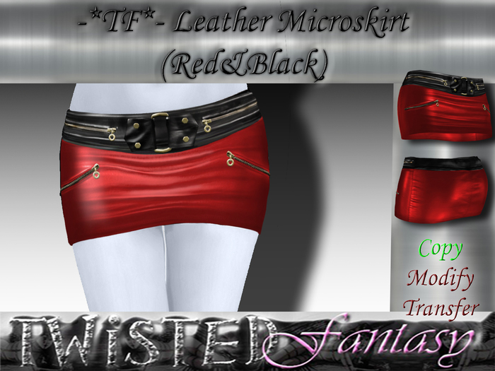 -*TF*- Black Leather Outfit Main Promo