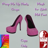 Pump Me Up Heels (Slink Mid) Aqua ~OF~