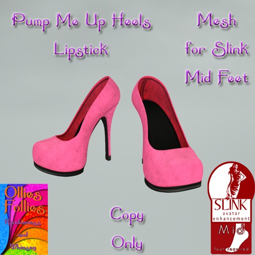Pump Me Up Heels (Slink Mid) Lipstick ~OF~