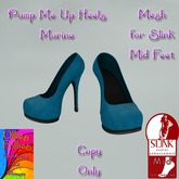 Pump Me Up Heels (Slink Mid) Marine ~OF~