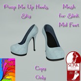 Pump Me Up Heels (Slink Mid) Sky ~OF~