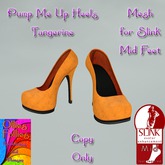 Pump Me Up Heels (Slink Mid) Aqua ~OF~