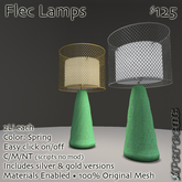 %Flec Lamps (spring set) *MESH* Delivery Box
