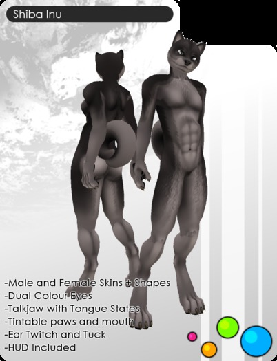 [Avatar Planet] - Shiba Inu - Black