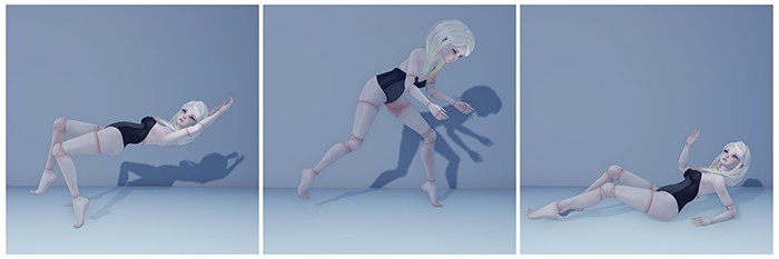 Serendipity dramatic pose pack 4