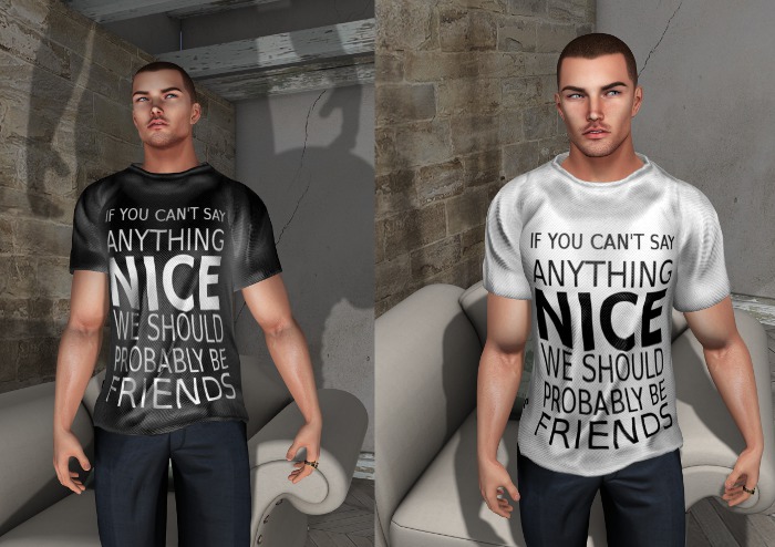-=R=- "Say Anything Nice" T-shirt