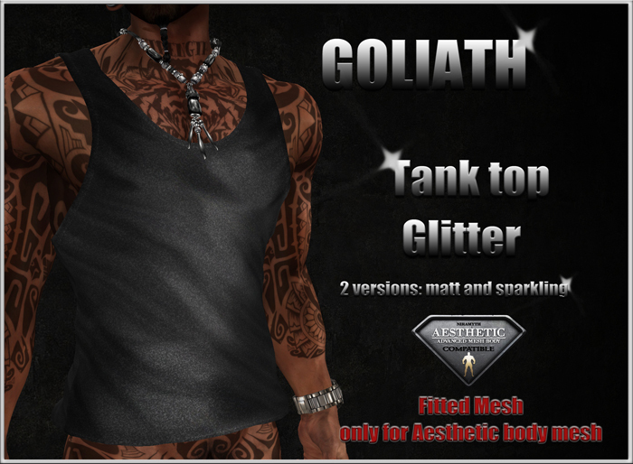 Goliath tank top love mouth box