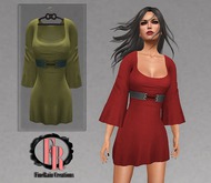 :: FineRain creations.::Coco Dress Yellow