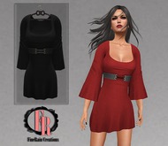 :: FineRain creations.::Coco Dress Black
