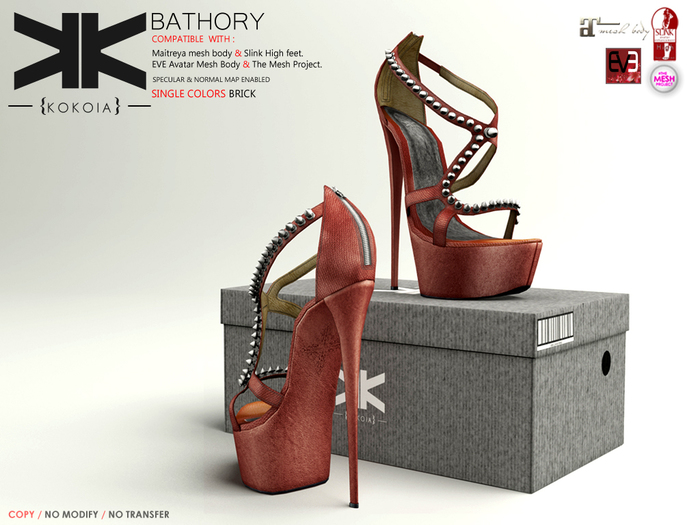 Bathory :: Shoes :: Brick:: {kokoia}