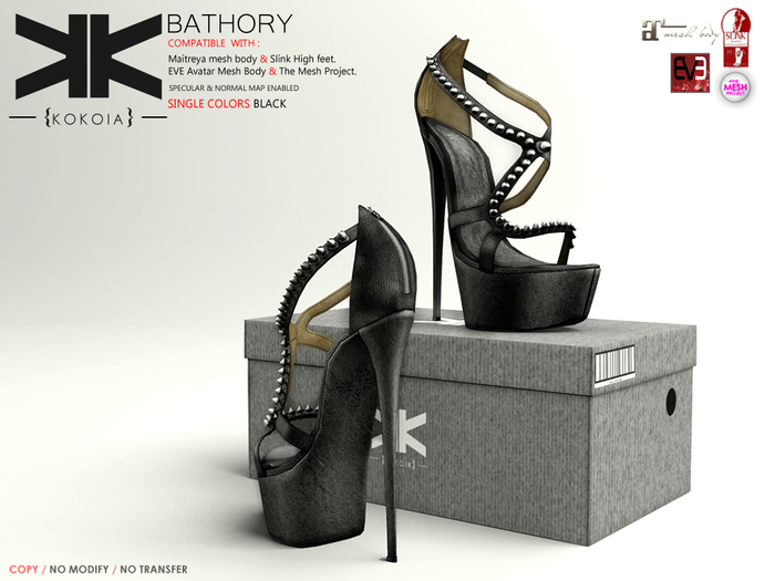 Bathory :: Shoes :: Black:: {kokoia}
