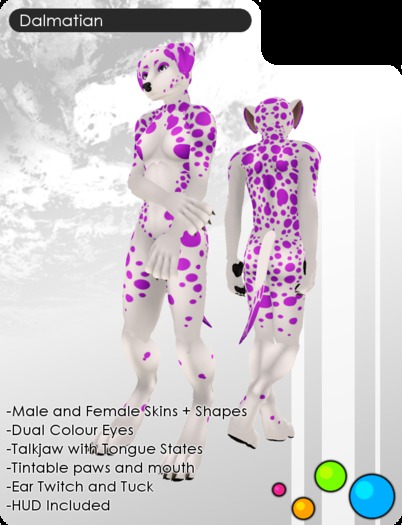 [Avatar Planet] - Dalmatian - Violet