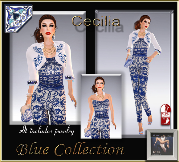 IzelCouture Blue CollectionCecilia