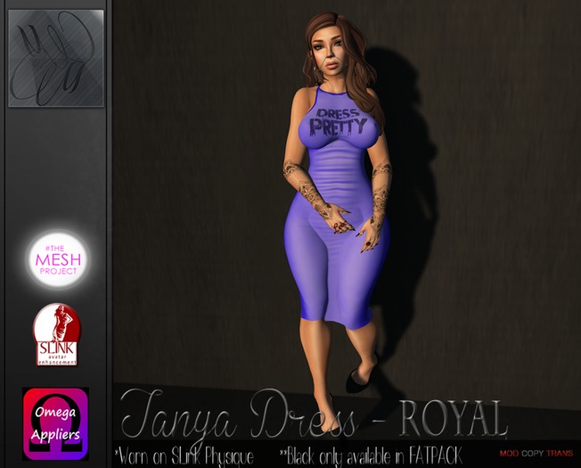 M&M Incorporated - Tanya Dress - Royal