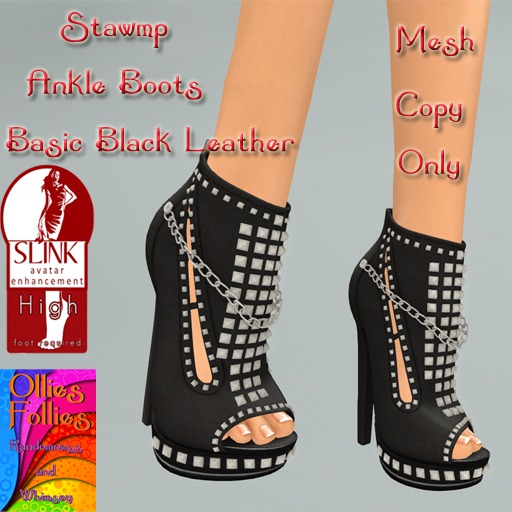 Stawmp Ankle Boot Aqua ~OF~