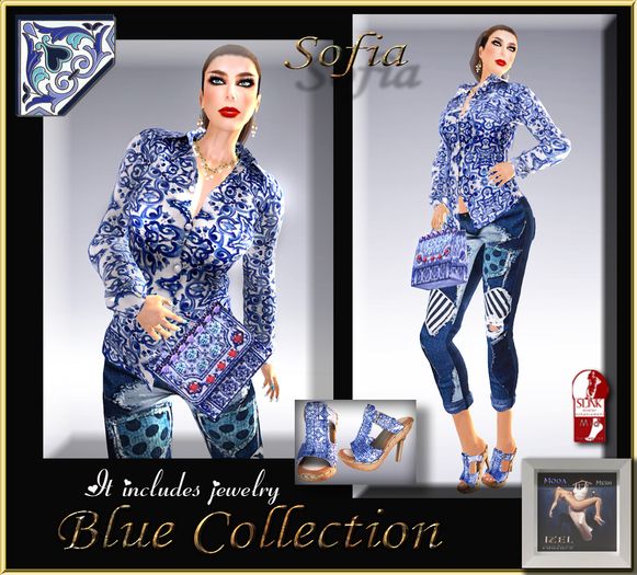 IzelCouture Blue CollectionSofia