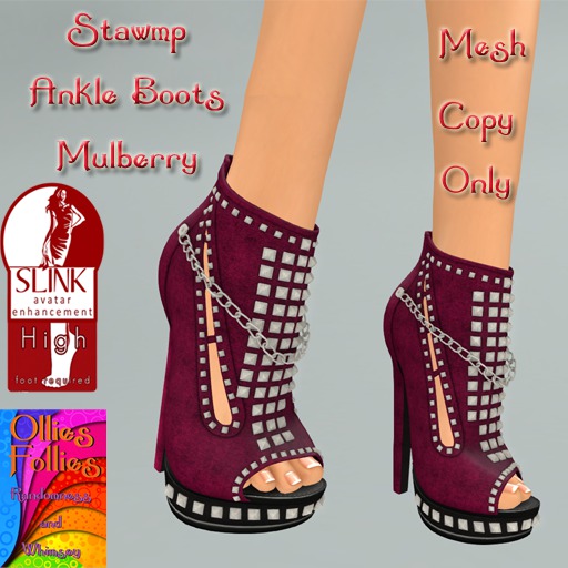 Stawmp Ankle Boot Aqua ~OF~