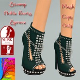 Stawmp Ankle Boot Aqua ~OF~