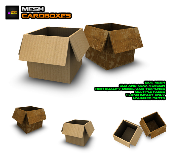 [SL]Mesh Cardboxes (boxed)
