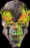 skull toxic yellow Mask