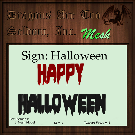 DATSI Mesh - Sigh: Halloween Set