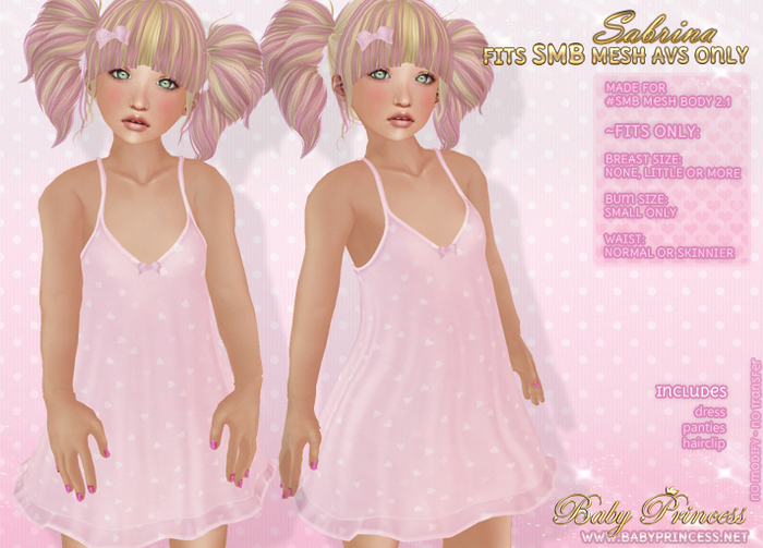 :*BABY*: { SMB } Sabrina - Pink