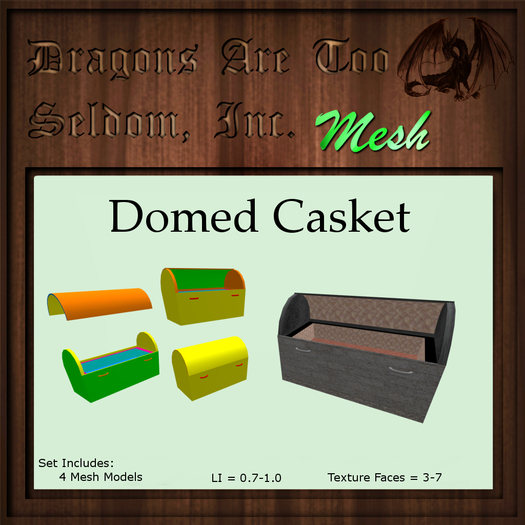 DATSI Mesh - Domed Casket Set