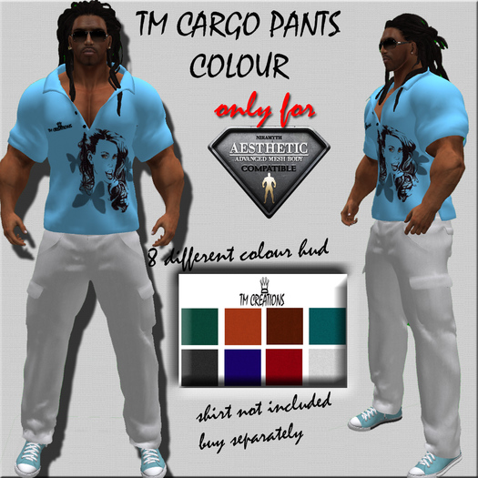 TM CARGO PANTS COLOUR