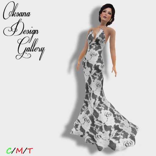 Natalie Dress - Large Flower Lace