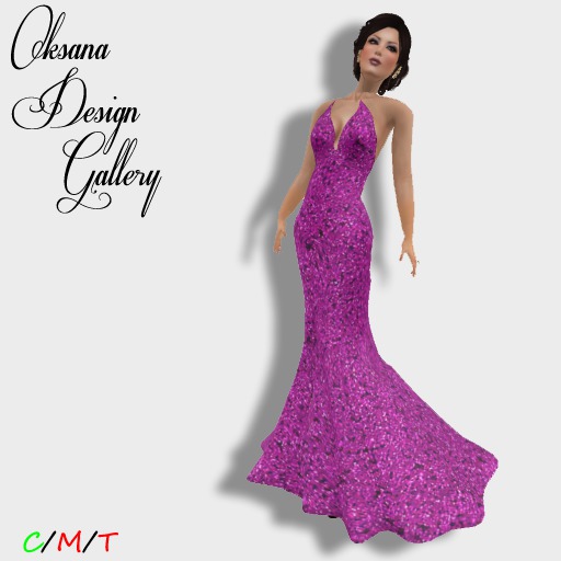 Natalie Dress - Pink Sequin