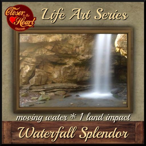 Life Art Series - Waterfall Splendor ***