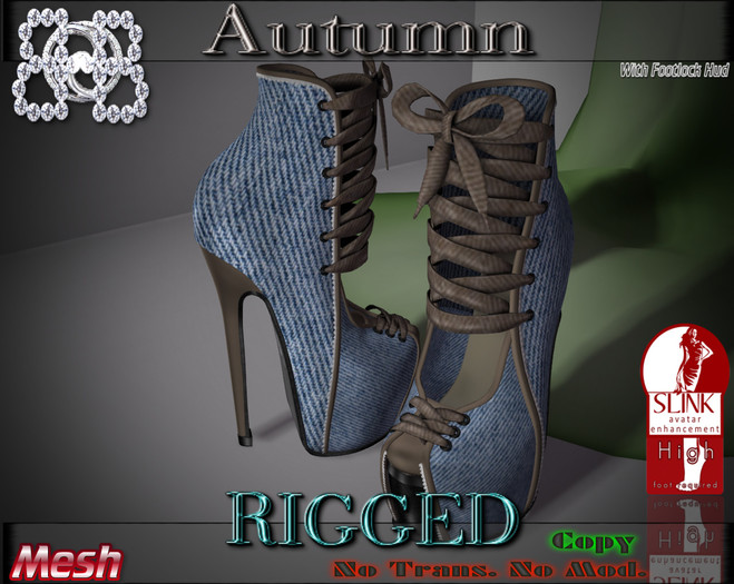!!BHB!!AUTUMN HEELS RIGGED (ADD)
