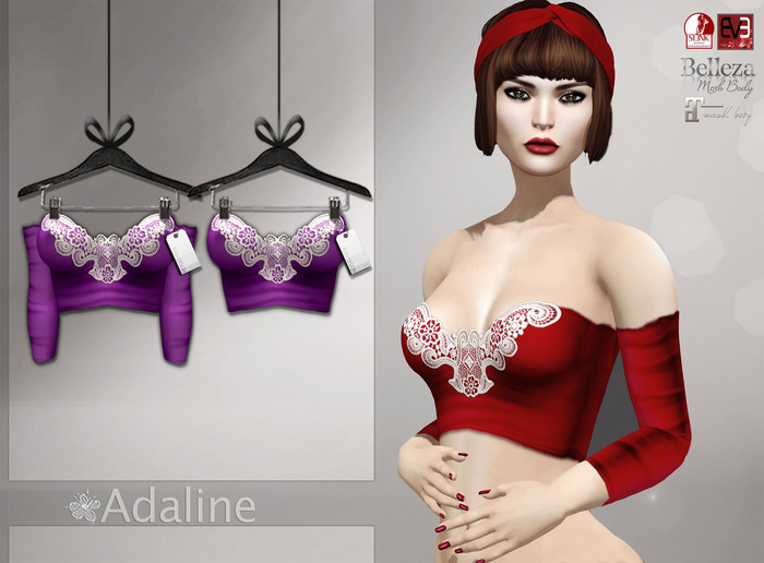 [FLRN] Adaline Long Sleeves Top Purple