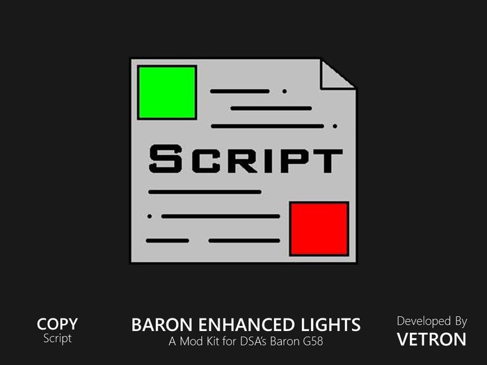 [Vetron] Baron Enhanced Lights