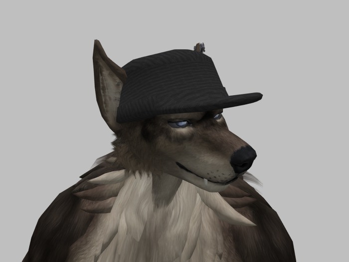 [1A] Athlete Wolf Hat (Box)