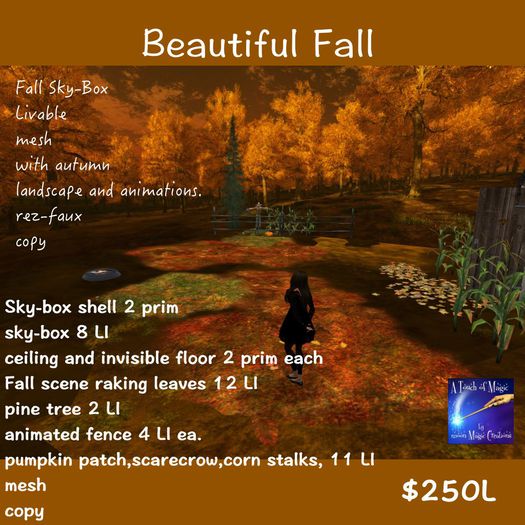 Beautiful Fall Autumn Skybox(crate)