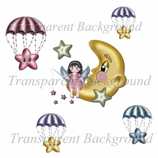 εїз ☀  Wall Sticker Sweet Moonlight (No texture)☀ εїз