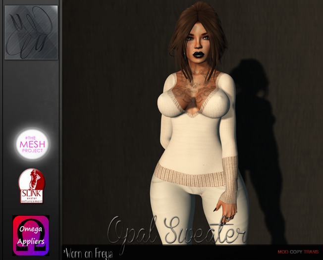 M&M Incorporated - Opal Sweater - Cream