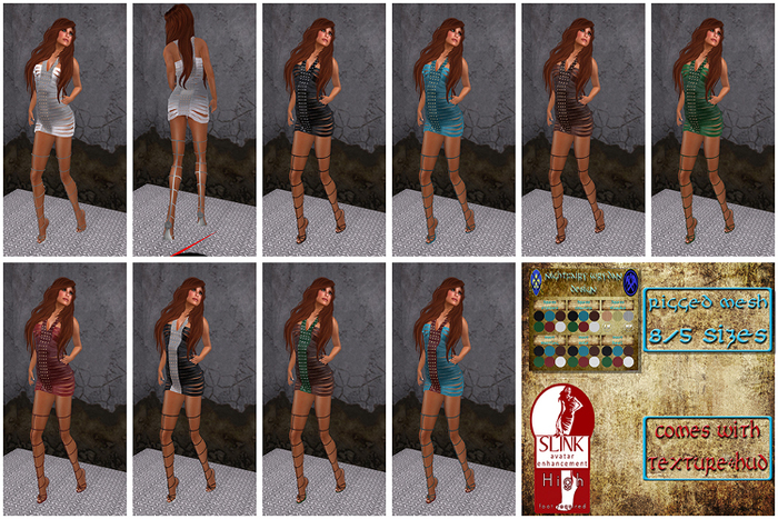 *NWD* -Modern Clothing- Striped Minidress