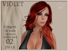 ***Aste*** HAIR 02 VIOLET reds