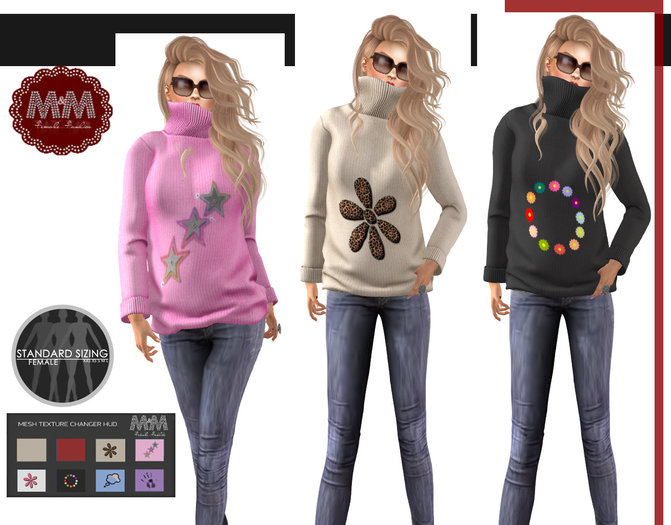M&M-AURA SWEATER AND LEGGINS MESH-