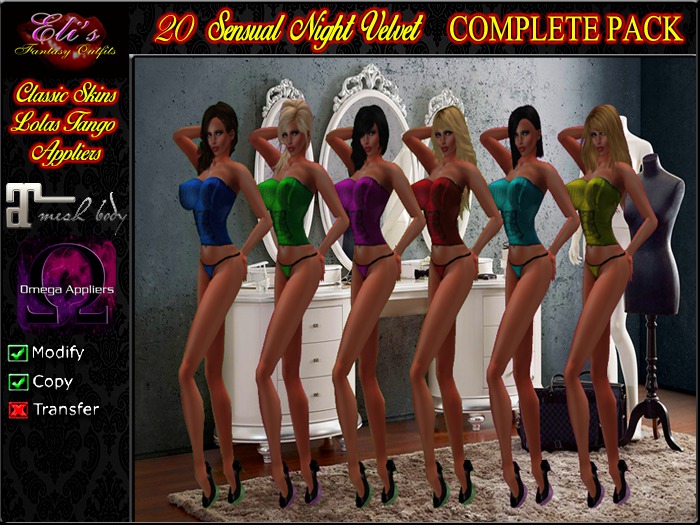 20 Sensual Night Velvet Box