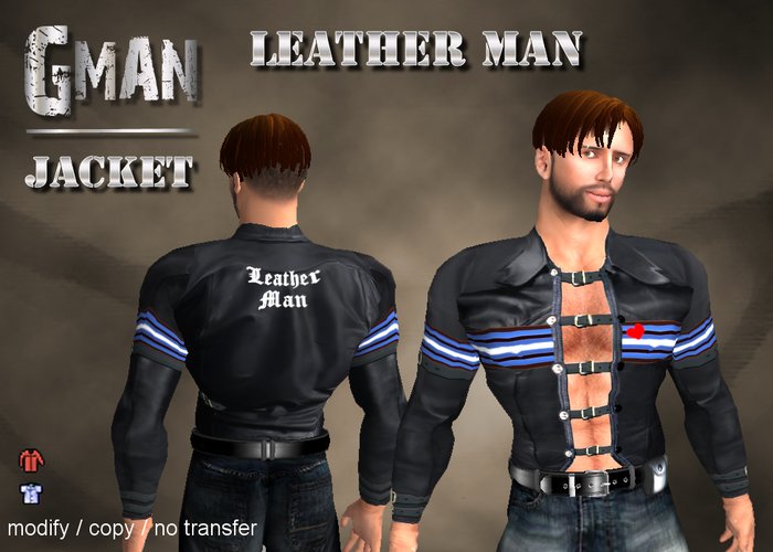 GMan Leather - Leather Man Jacket